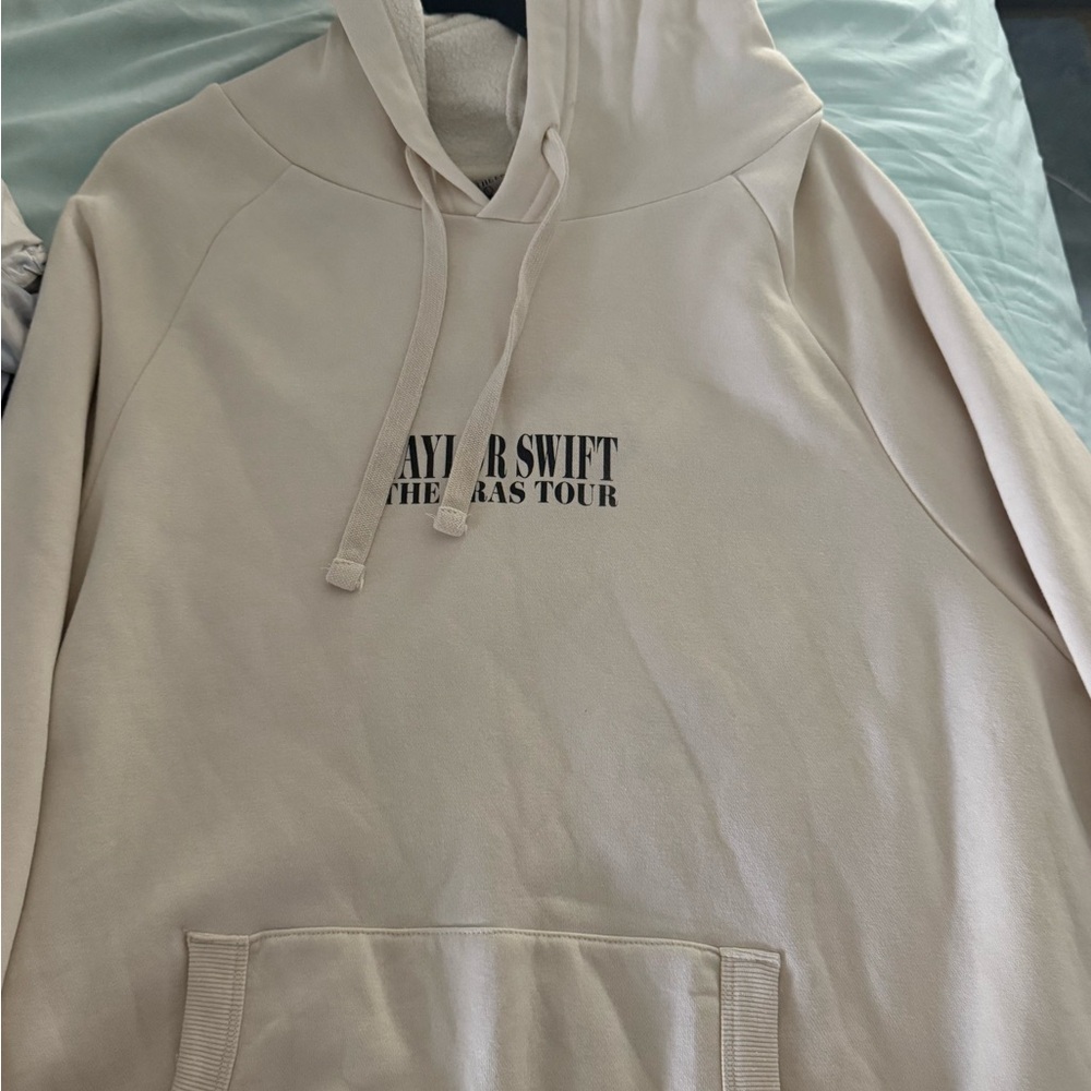 Taylor Swift The Eras Tour Cream Hoodie